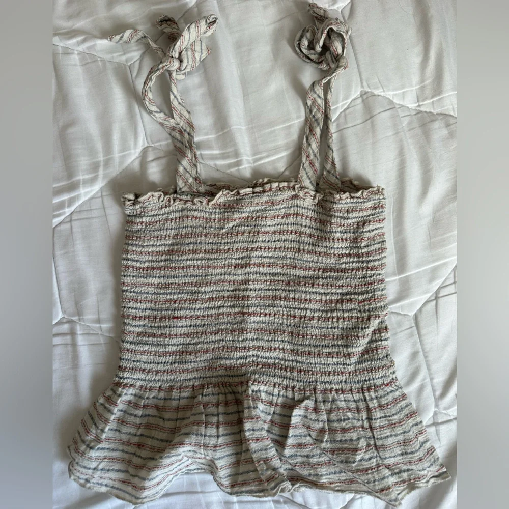Hem & Thread Rouged Tank - Picture 2 of 3